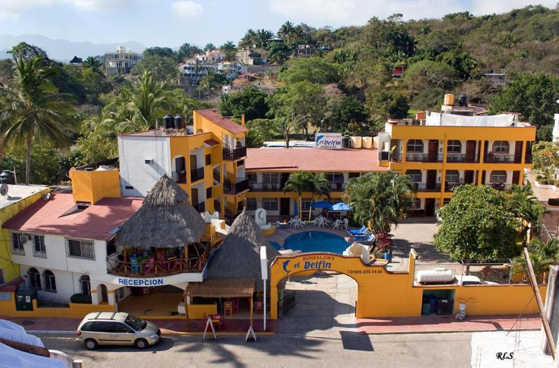 Bungalows El Delfin Rincon de Guayabitos Zewnętrze zdjęcie